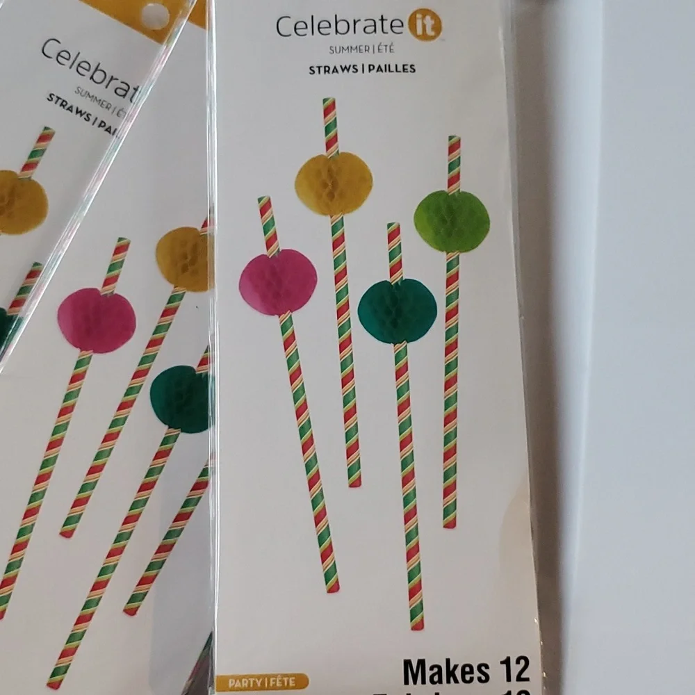 PARTY STRAWS